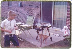 BBQ'ing in 1973